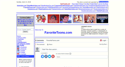 Desktop Screenshot of favoritetoons.com